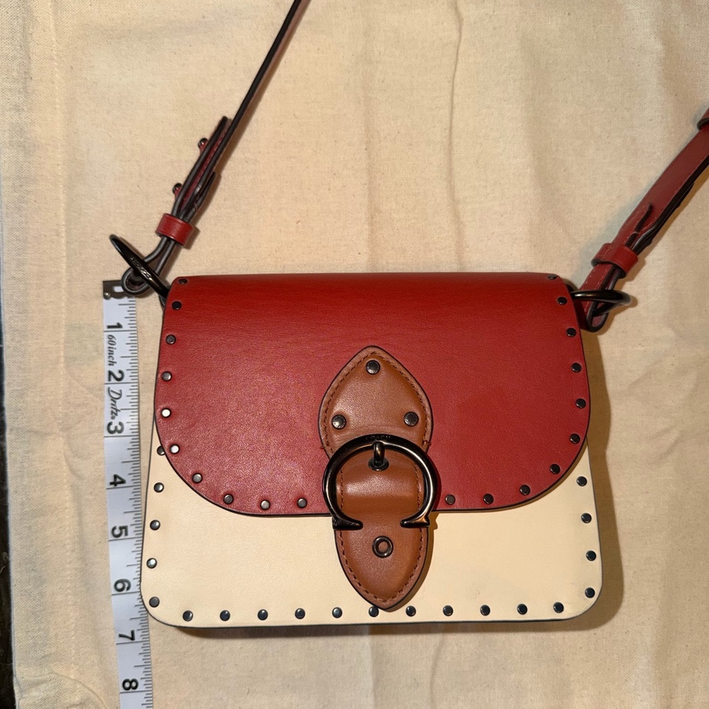 Coach Beat Colorblock Bag with Rivets - Picture 2 of 8